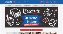 Desktop Screenshot of discoverycamps.com